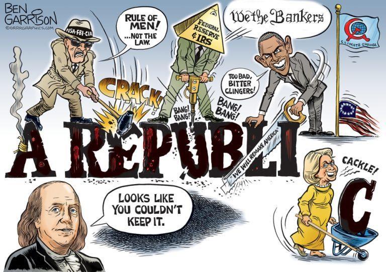 Ben Garrison Cartoon
